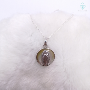 Collar Medalla Virgen de Guadalupe